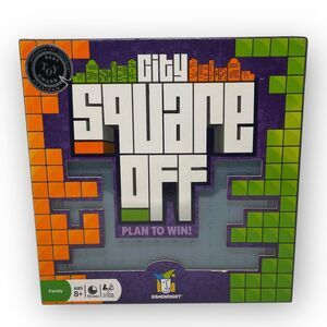 City Square Off Gamewright 2011 Strategy Planning Head to Head Complete Used
